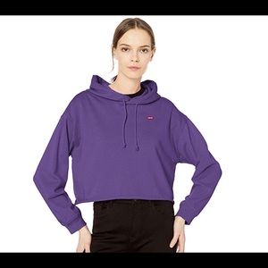Levi’s cropped hoodie